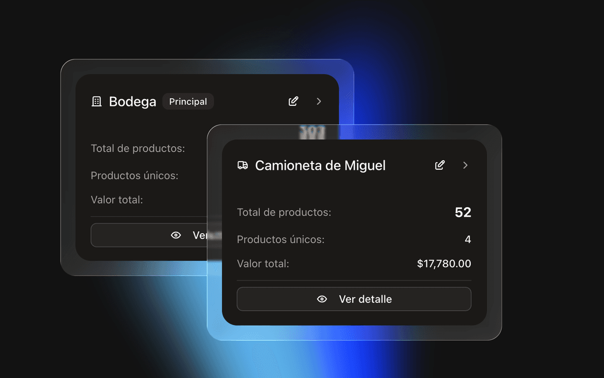 Gestiona tu inventario en tiempo real
