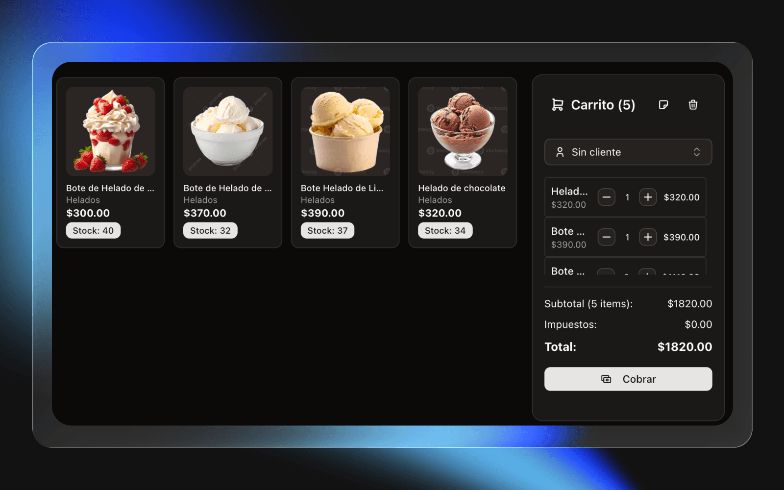 Cobro rápido y fácil